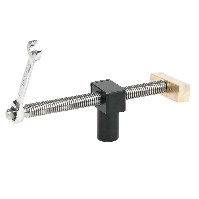 Woodworking Adjustable Desktop Clip Vise Dowel Fast Fixed Clip Clamp Tool, Model: 20mm + 2 Table Cla