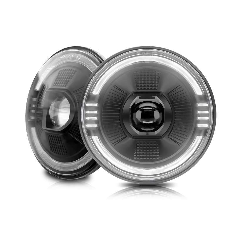 For Wrangler 7-inch High-power Single Eye Start Car Headlight(R13)