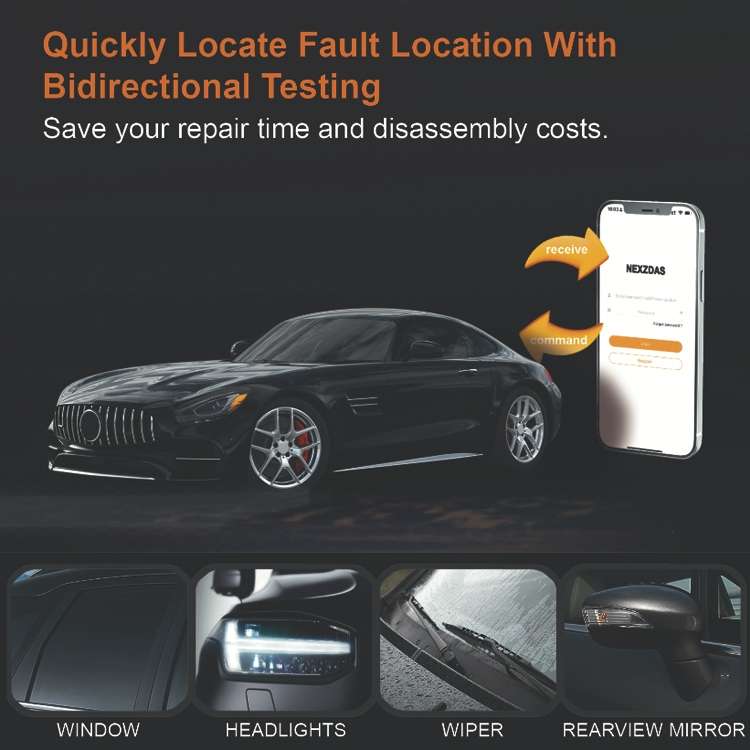 HUMZOR OBD2 Bluetooth Online Car Battery Pack Voltage Detection