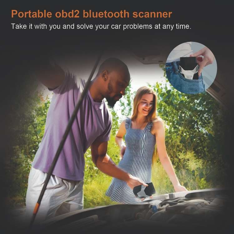 HUMZOR OBD2 Bluetooth Online Car Battery Pack Voltage Detection