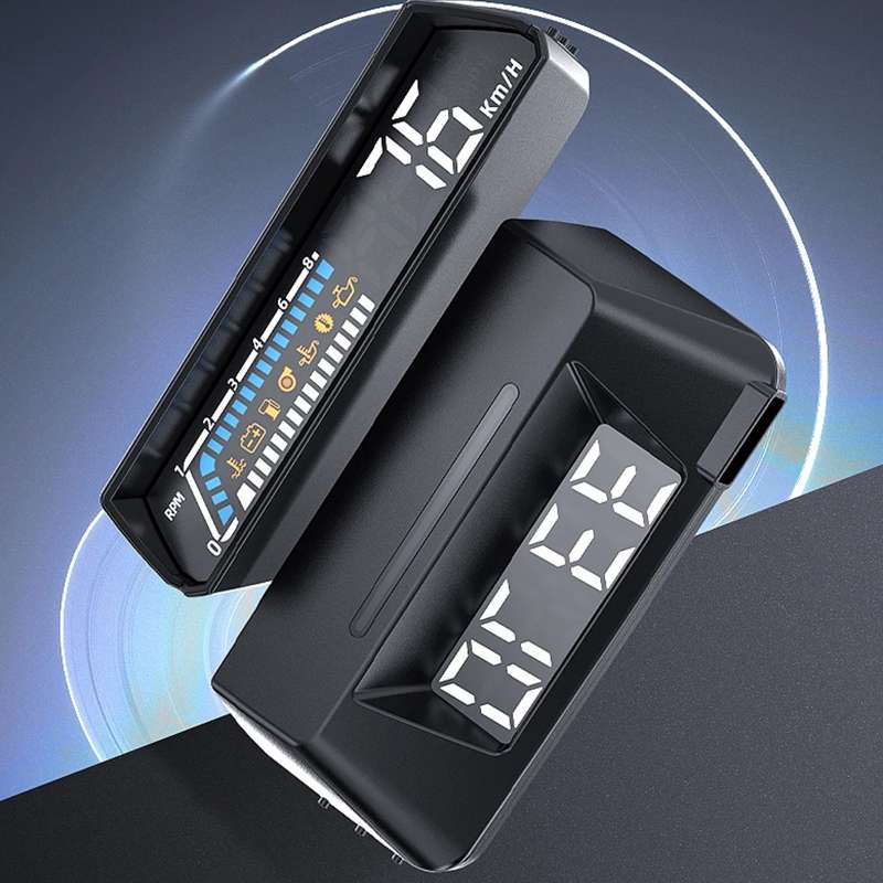 Head-up Display OBD Multi-function Vehicle Instrument Oil Temperature Gearbox Monitoring Screen(S100