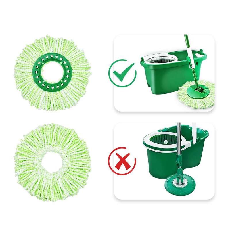 For Libman Tornado Spin Mop Microfiber Mop Pad Replacement Parts