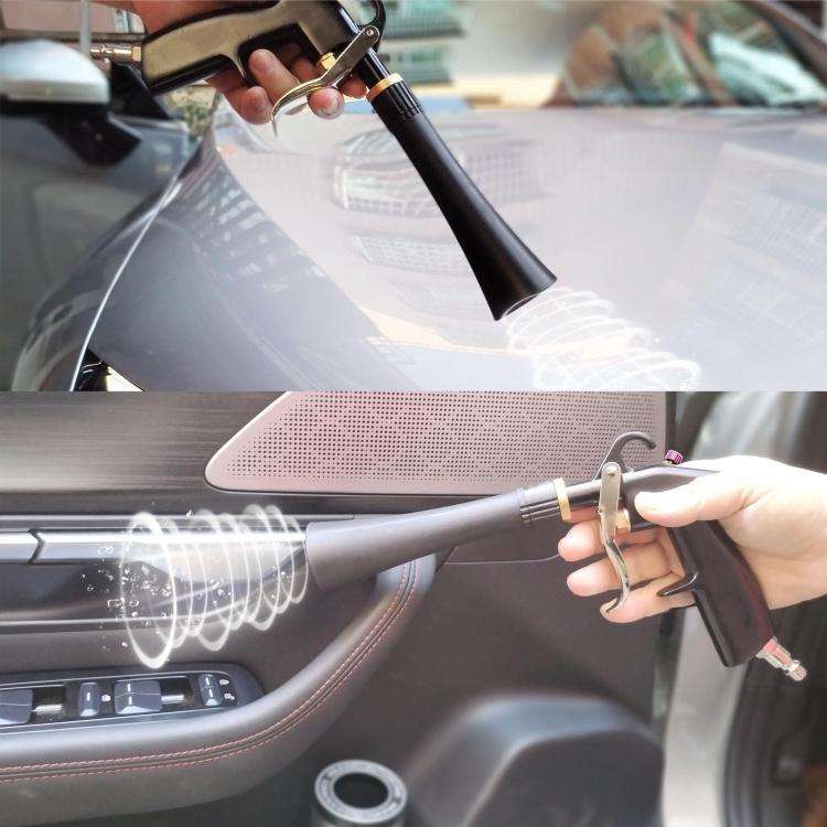 High Pressure Car Interior Cleaning Gun with Bearing Car Beauty Dust Removal Brush(JON060608)