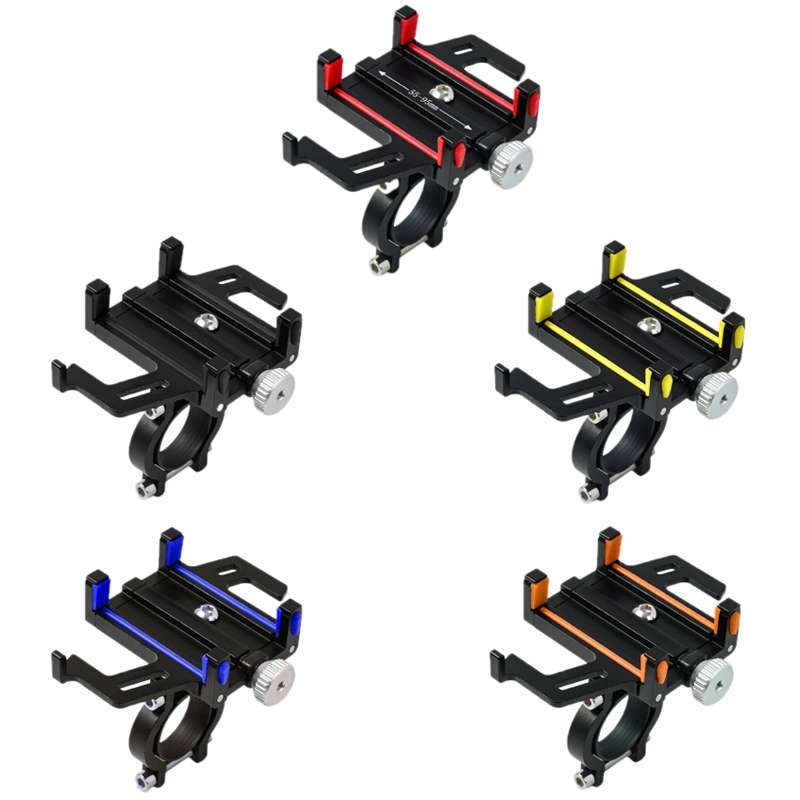 Aluminum Alloy Motorcycle Bicycle Navigation Mobile Phone Holder