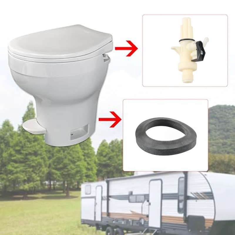 13168 RV Toilet Valve Kit For Thetford Aqua Magic IV