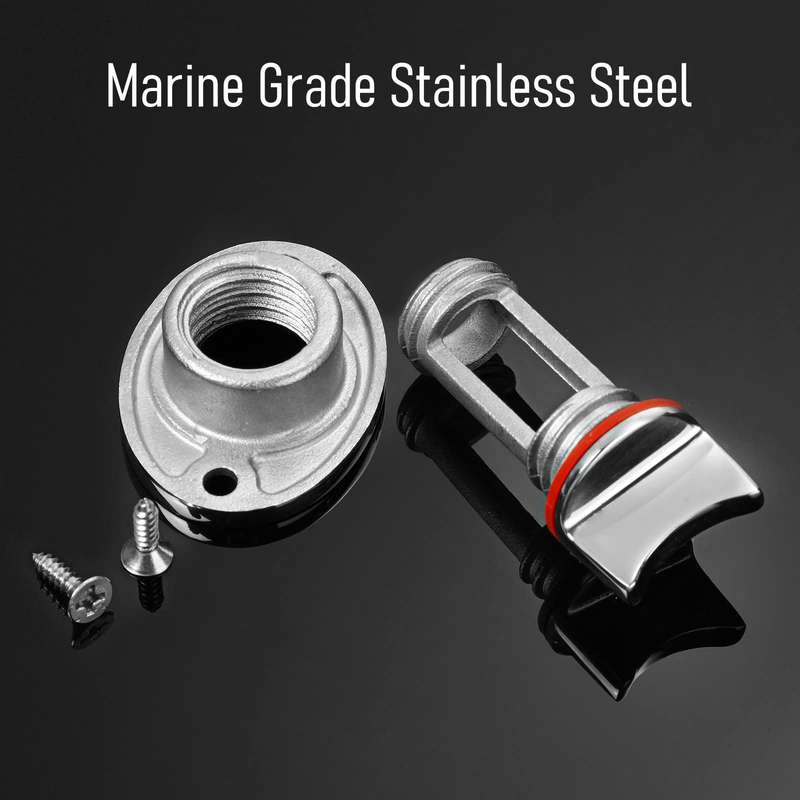 Stainless Steel Water Plug For Kayak Stern Drain, Set: 1pc