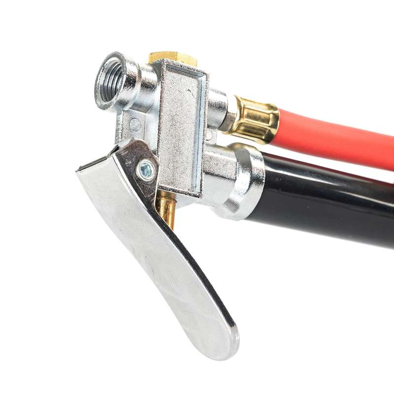 Hand-Held Inflatable Tire Pressure Rod For Car Motorcycle Tires(Red)
