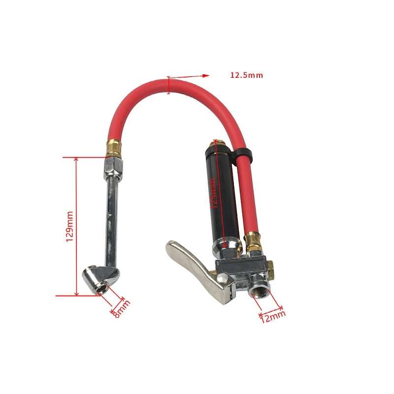 Car Tires Hand-Held Inflatable Tire Pressure Rod With Tools(A9034)