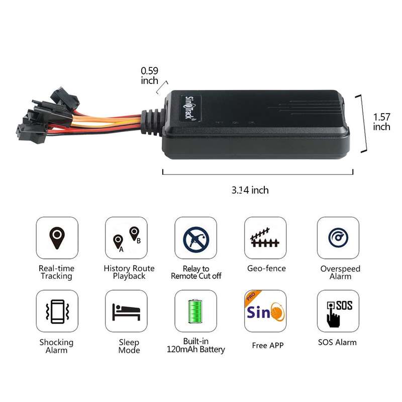 SinoTrack 2G Car Motorcycle GPS Locator(ST-906)