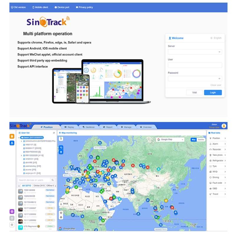 SinoTrack 4G+2G GPS Car Motorcycle Tracking Anti-theft Locator, Specifications: Standard
