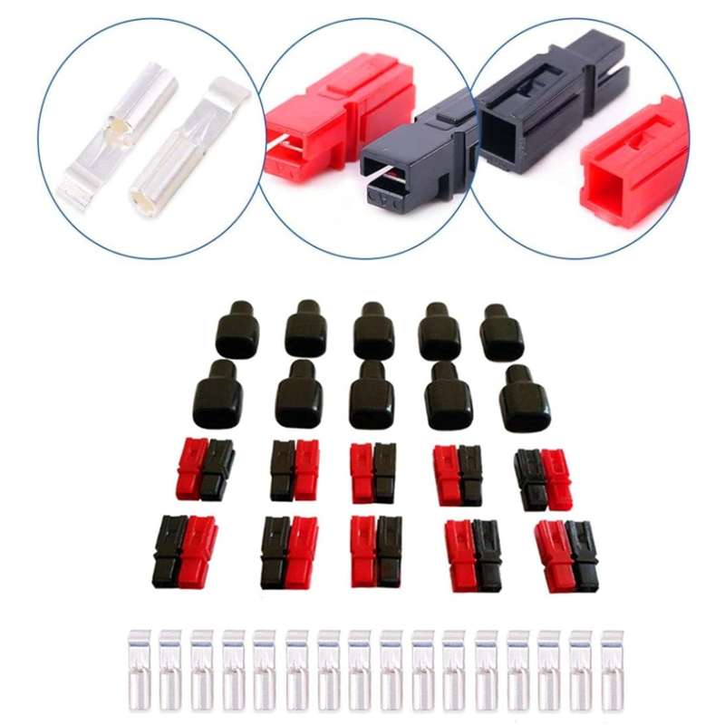 30A Battery Quick Connector Modular Quick Disconnect(10pairs /Pack)