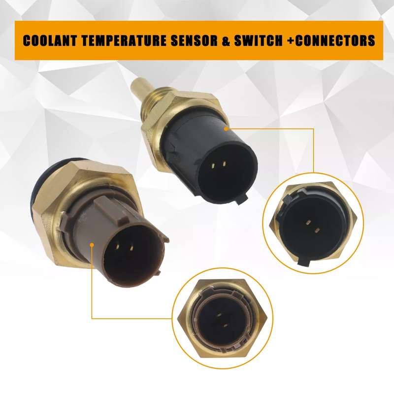 For Honda Civic Radiator Coolant Fan Switch Temperature Sensor Plus Wiring Harness(1set)