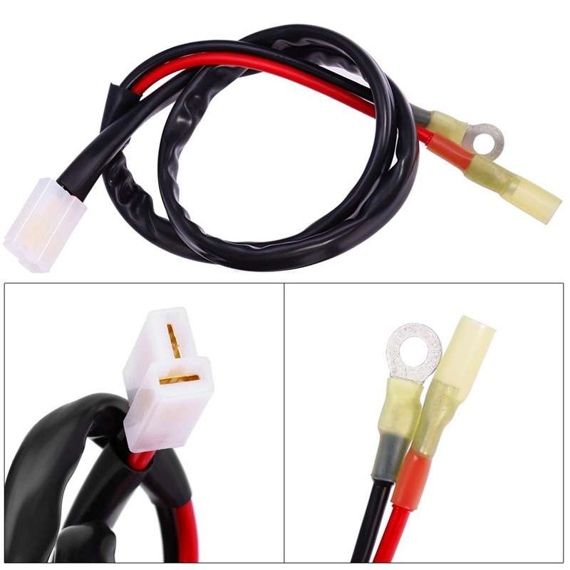 40A Dual Electric Thermostat Cooling Fan Wiring Harness Kit(40A 12V 4-pin)