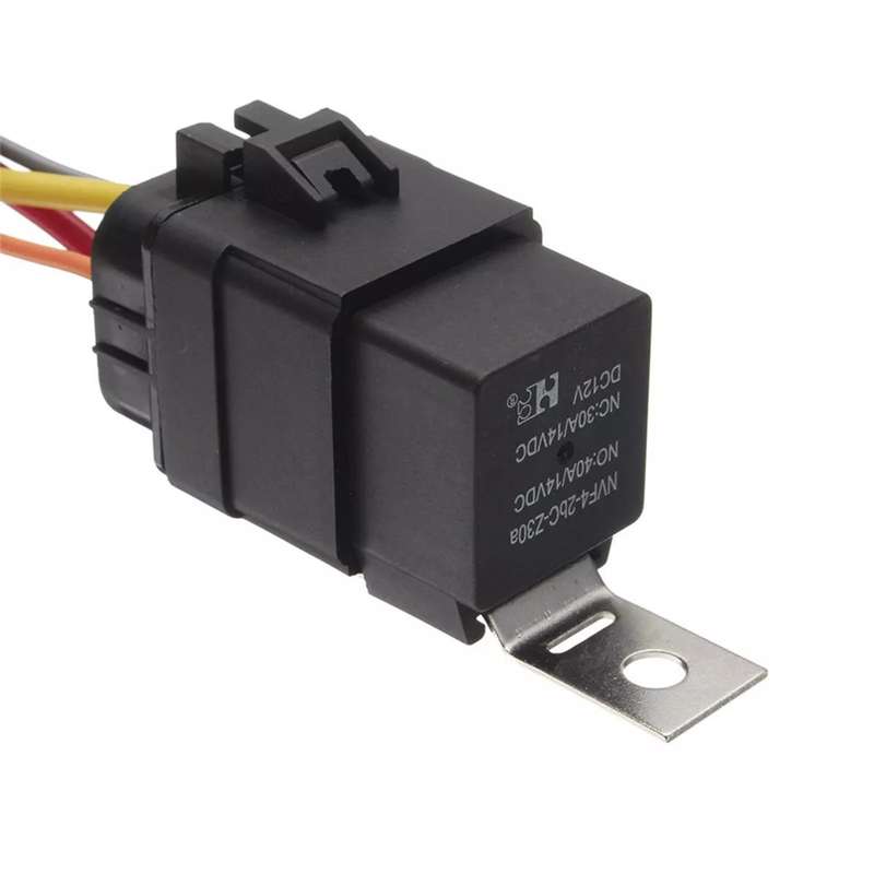 40A Dual Electric Thermostat Cooling Fan Wiring Harness Kit(40A 12V 4-pin)