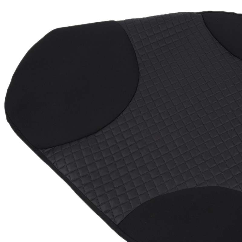 Car Leather Stitching One-piece Front Seat Cover(132x56cm)