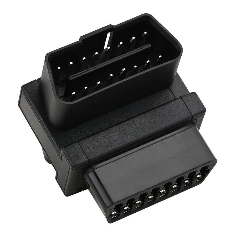 OBDII 16Pin 1 To 2 Extension Cable Adapter Plug