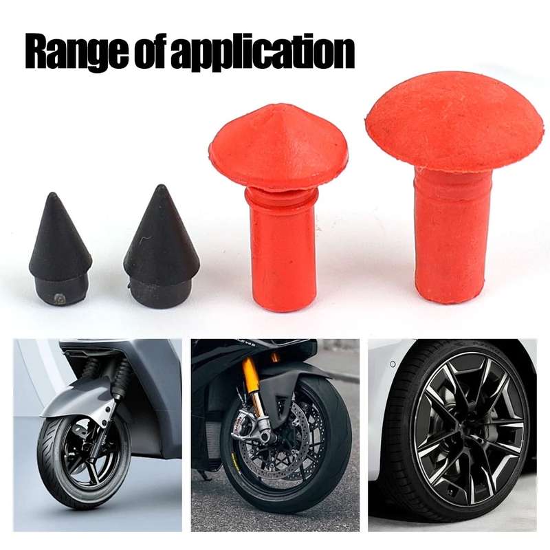 90pairs /Pack L Motorcycle Electric Vehicle Tire Repair Rubber Mushroom Nail Tire Repair Tools