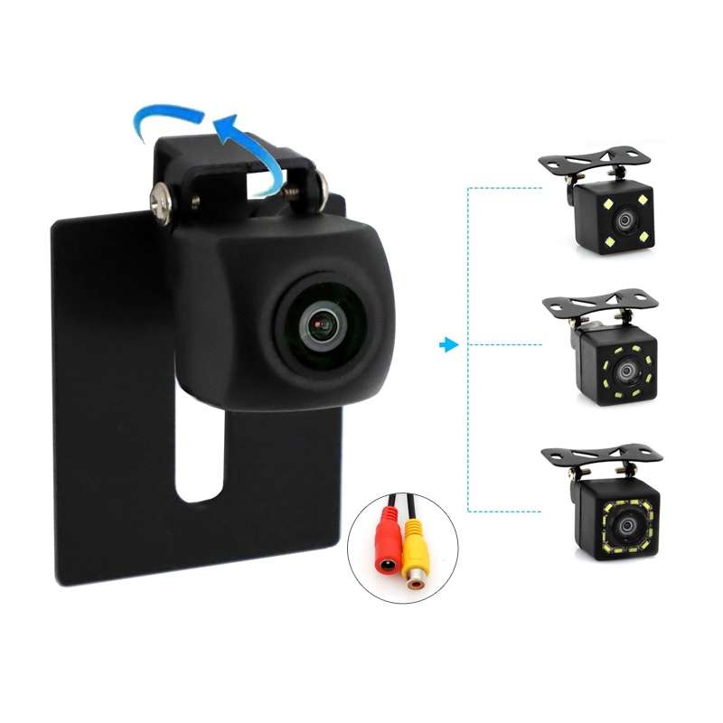 Car AHD Rear View High Definition Night Vision Reversing Camera, Specifications: CCD 12 Lights