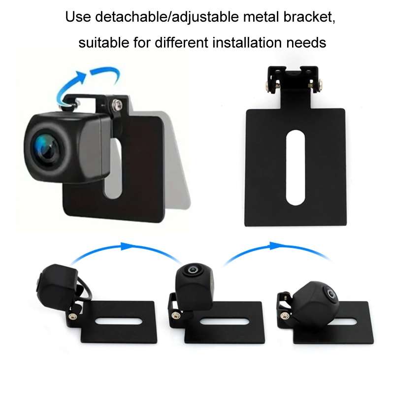 Car AHD Rear View High Definition Night Vision Reversing Camera, Specifications: CCD 12 Lights