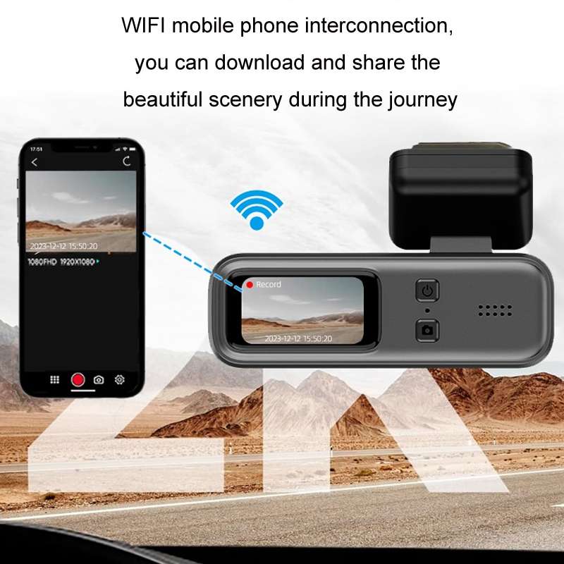 2K High-Definition Night Vision With Monitoring Driving Recorder, Specifications: Single Front