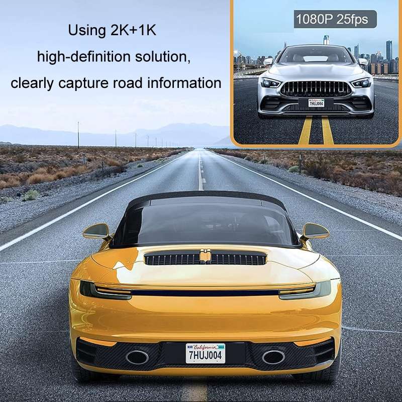 2K High-Definition Night Vision With Monitoring Driving Recorder, Specifications: Single Front