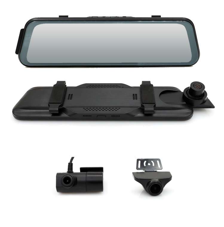 Car HD WIFI Interconnected Triple Camera Driving Recorder, Specification: With GPS