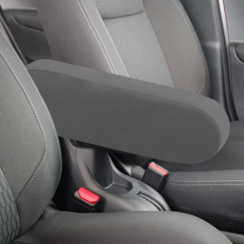 Car Front Seat Universal Armrest Cover(Brown)