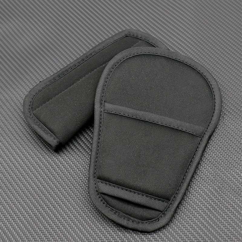 Car Child Safty Seat Belt Protective Cover, Size: 18x12cm(Gray)