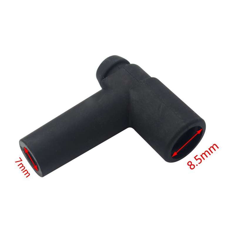 18pcs /Set Rubber Sleeve Stainless Steel Clamp Connector Ignition Coil Accessories