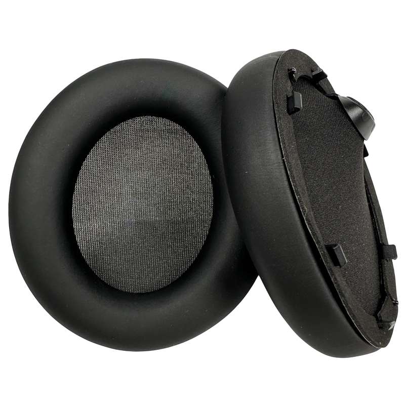 1pair For Anker Soundcore Space One S1 Headphone Leather Sponge Cover(Black)