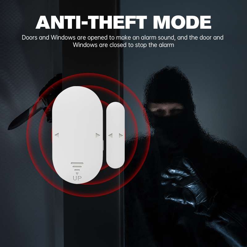 Multifunctional High-decibel Anti-theft Door Window Alarm For Home(English)