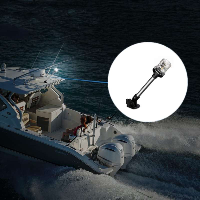 LED Adjustable Yacht Anchor Light All-around Taillight, Specifications: 6 inch