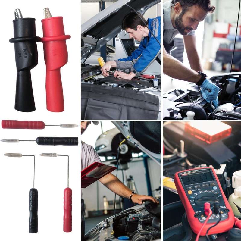 6-in-1 Universal Multimeter Replacement Probe Kit(Replacement Accessories)
