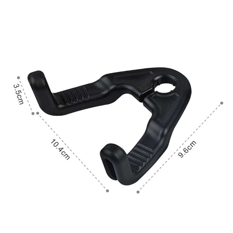 1pair Hidden Car Headrest Storage Hooks Car Seat Hook(Beige)