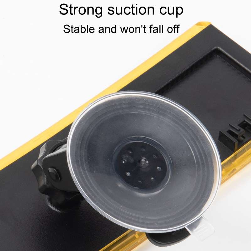 Car Modification Rotatable Adjustable Suction Cup Curved Rearview Mirror