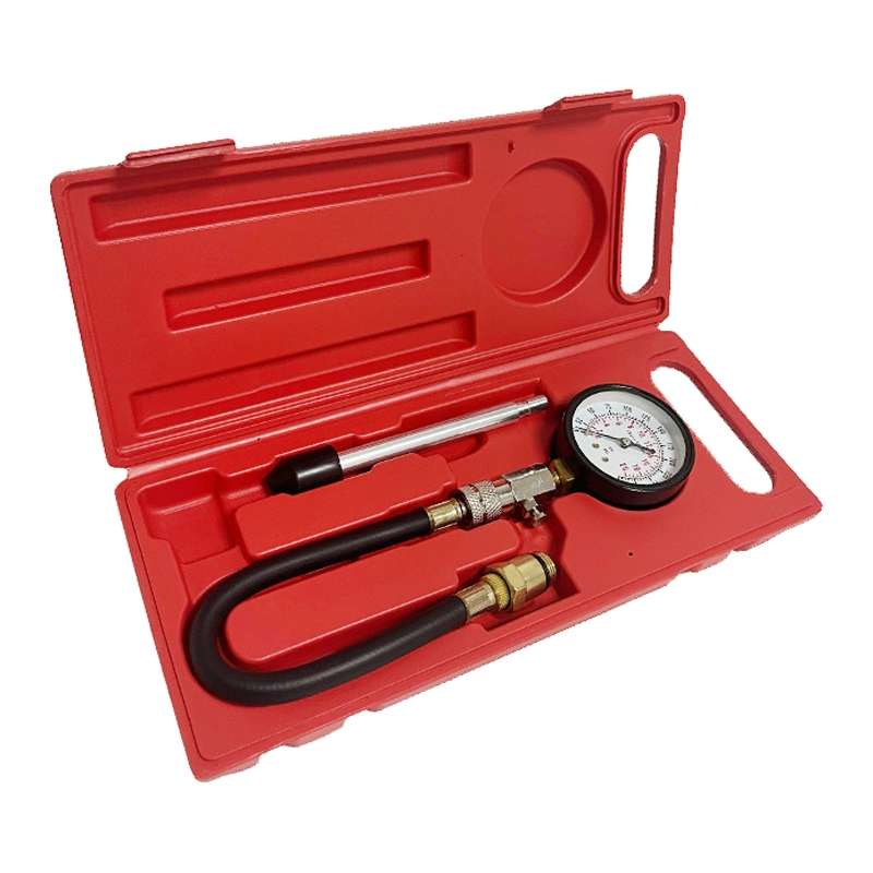 2pcs / Set G324 Motorcycle And Vehicle Cylinder Pressure Inspection Gauge Cylinder Pressure Test Too