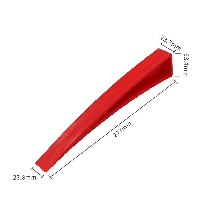 2pcs Car Dent Repair Tool Door Support Clip Door Bump Leveling Screwdriver, Color: Red
