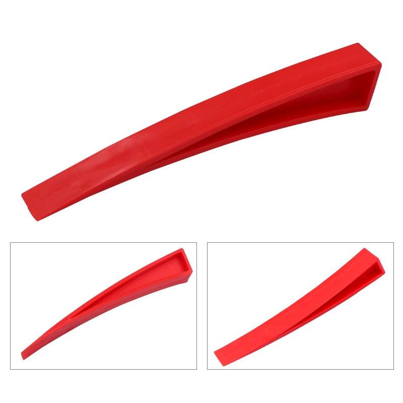 2pcs Car Dent Repair Tool Door Support Clip Door Bump Leveling Screwdriver, Color: Red