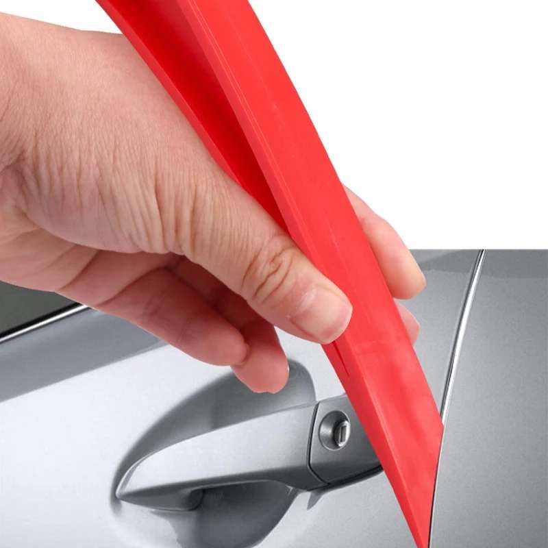2pcs Car Dent Repair Tool Door Support Clip Door Bump Leveling Screwdriver, Color: Red