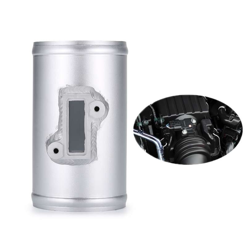 Car Modified Engine Air Flow Meter Flange Intake Sensor Base for Honda / Ford / Nissan(83mm/3.27inch