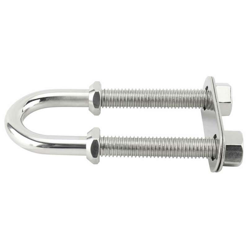 Stainless Steel U-bolts Marine Hardware Accessories, Specifications: M12