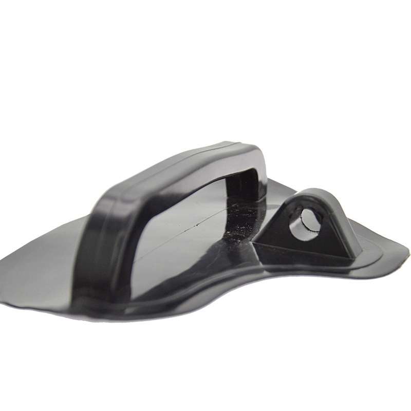 Triangular Safety Rope Traction Buckle Handle For Rubber Boat(Black)