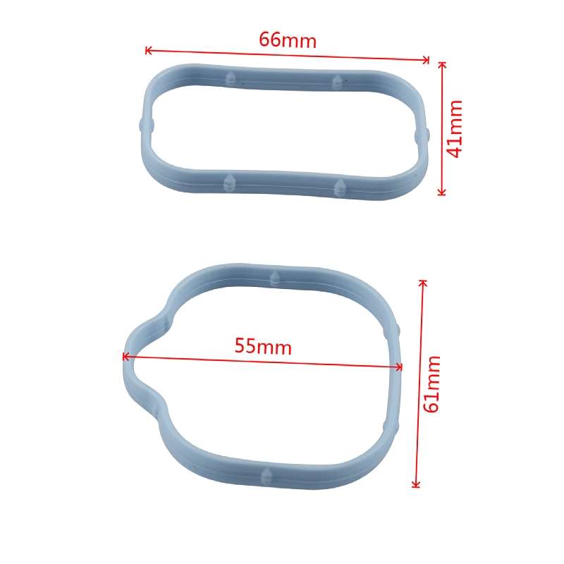 12pcs /Set Automotive Intake Manifold Gaskets For JEEP / Dodge / Chrysler, Color: Light Blue