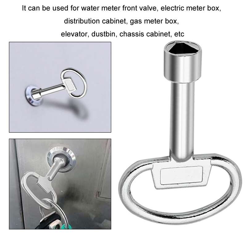 5pcs Water Valve Chassis Triangular Key Wrench, Size: Small