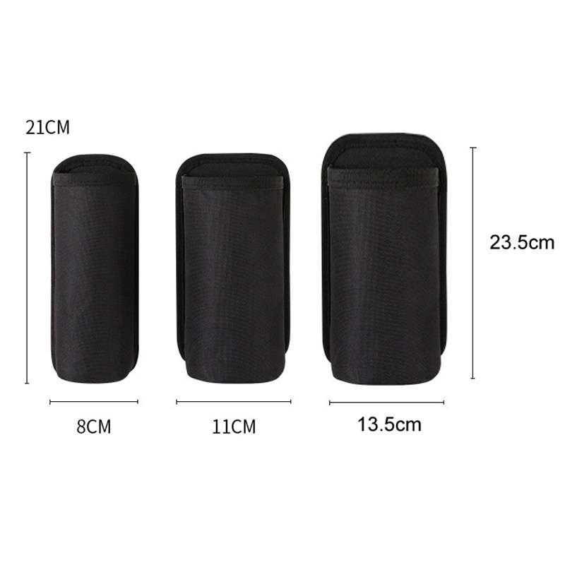 Medium Car Fire Extinguisher Storage Bag Auto Seatback Bag Cup Holder