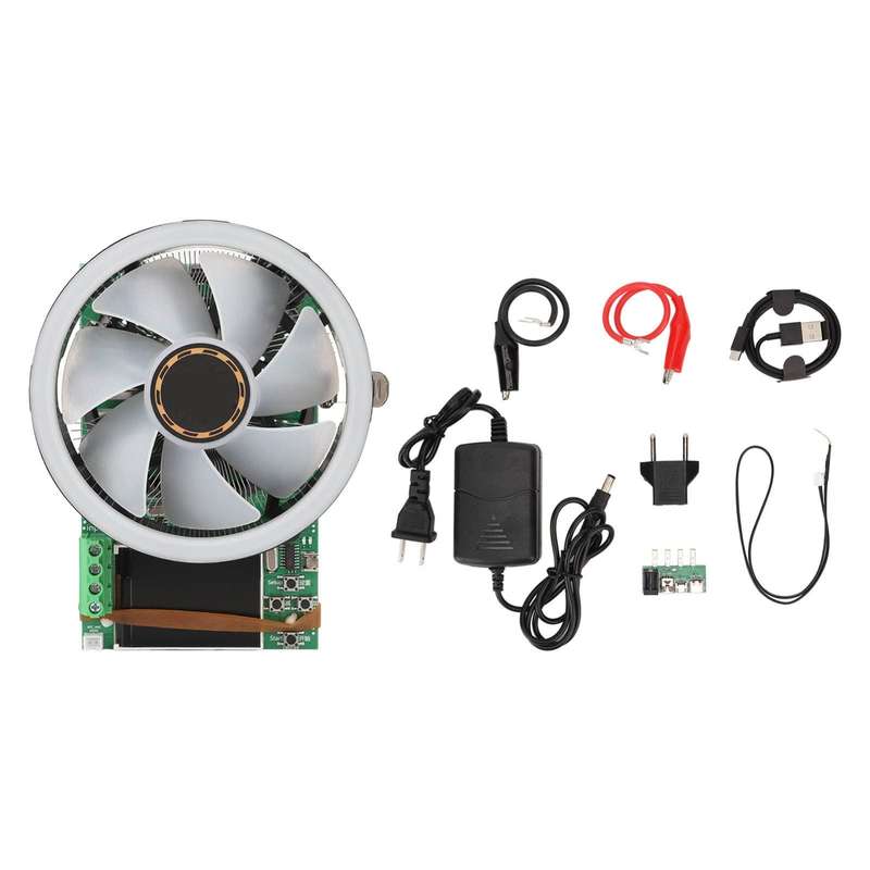 ATORCH Voltage Digitally Controlled Adjustable Constant Current Discharge Load Aging Tester, US Plug