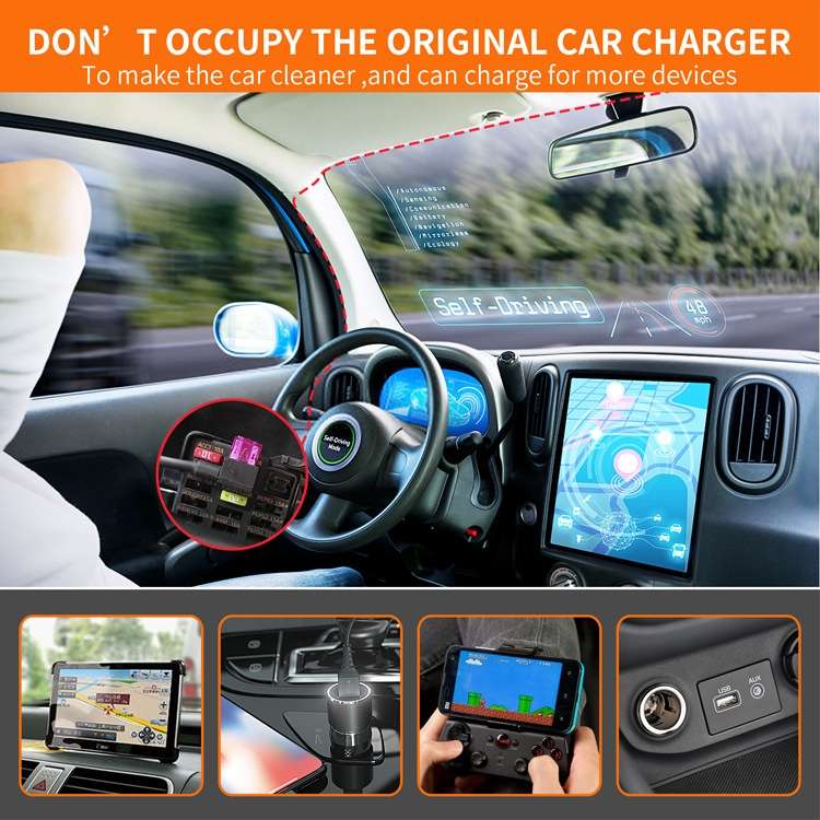 12V to 5V Universal Car Driving Recorder Power Supply Voltage Reduction Line(Micro)