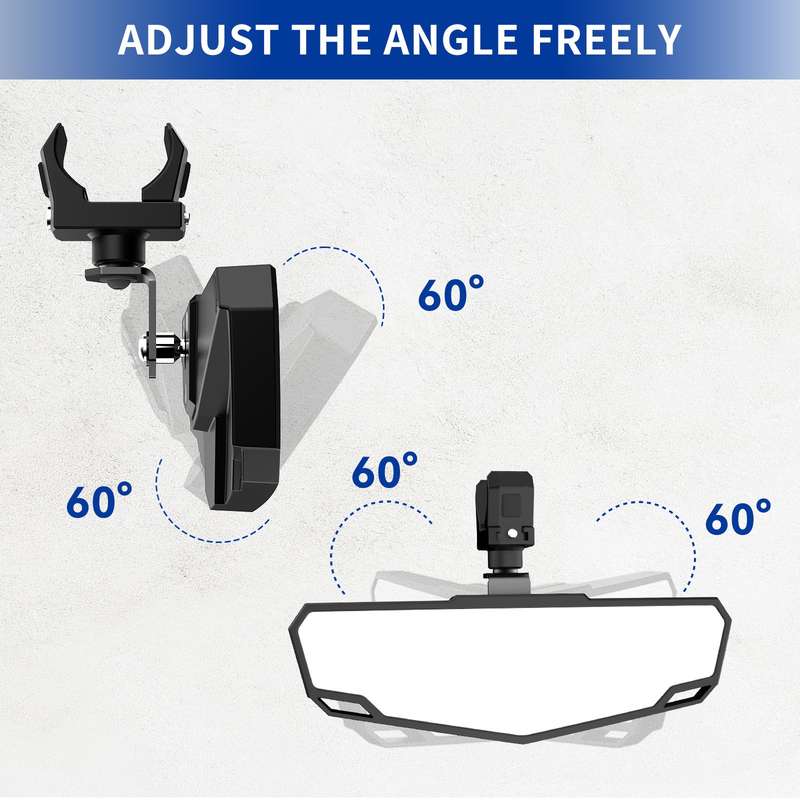 FLYQUICK UTV/ATV Universal 1.75-2 inch Rearview Mirror