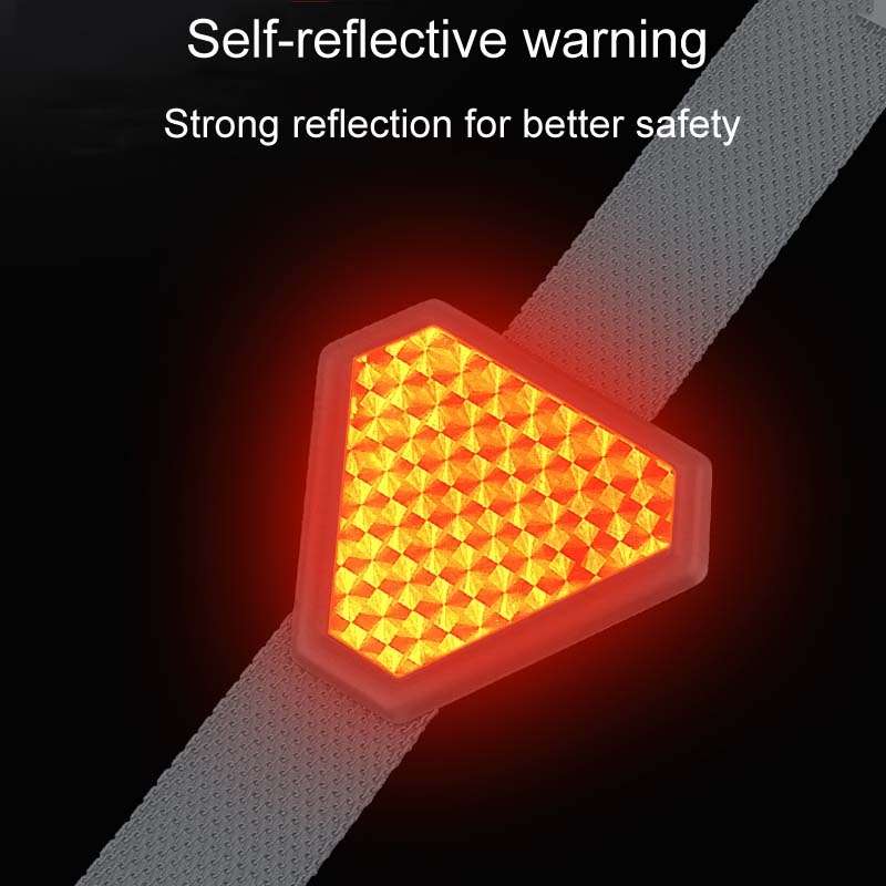 Car Triangle Night Reflective Static Eliminator Metal Grounding Strip(Silver)
