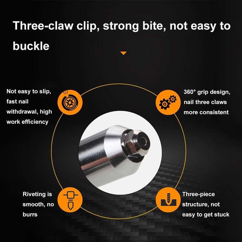 Electric Rivet Nut Machine Core Pulling Accessories Riveting Tools Cordless Rivet Drill Adapter(Boxe